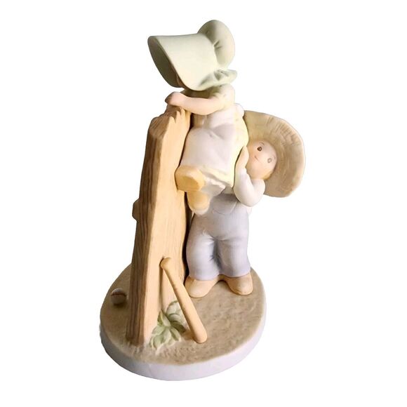 HOMCO Masterpiece Circle of Friends Home Run Two Are Better Than One Figurine 93 - Picture 1 of 12